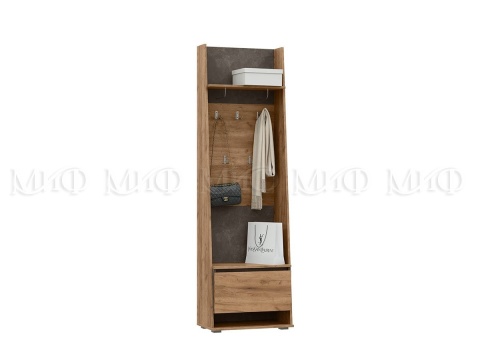 Прихожая Портофино (Ш-1800 × В-2006 × Г-354 мм) Дуб Крафт/Бетон