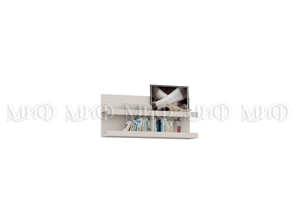 Полка Эвлин МДФ ПЛ-001 (Ш-1112 x В-500 x Г-266 мм)/Разные Цвета