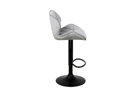 Стул барный Кристалл светло-серый